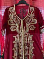 Robe rouge de mariage ou de fêtes, Taille 46/48 (XL) ou plus grande, Sous le genou