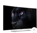 TV LG OLED Curved 55inch, Ophalen, OLED, Zo goed als nieuw, 100 Hz
