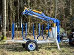 Remorque forestière, Zakelijke goederen, Machines en Bouw | Tuin, Park en Bosbouw, Ophalen of Verzenden, Voertuig of Aanhanger