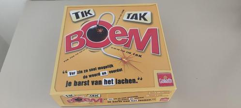 Tik Tak boem Goliath spel NIEUW, vanaf 8 jaar, 2-12 spelers, Hobby en Vrije tijd, Gezelschapsspellen | Kaartspellen, Nieuw, Ophalen of Verzenden