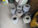 lot urne pot fleur, Ophalen