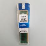 Crucial RAM geheugen 4Gb Kit 2x 2Gb 240 - PIN DIMM DDR3, Informatique & Logiciels, Mémoire RAM, Desktop, 4 GB, Enlèvement ou Envoi