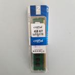 Crucial RAM geheugen 4Gb Kit 2x 2Gb 240 - PIN DIMM DDR3, Computers en Software, RAM geheugen, Nieuw, DDR3, Ophalen of Verzenden
