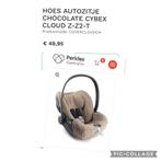 Hoes autozitje cybex, Kinderen en Baby's, Autostoeltjes, Overige merken, Autogordel of Isofix, Nieuw, Ophalen of Verzenden