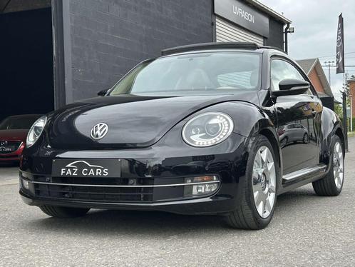 Volkswagen Beetle 1.2 TSI * XENON + CUIR + GPS + T.PANO + GA, Auto's, Volkswagen, Bedrijf, Te koop, Beetle (Kever), ABS, Airbags