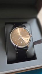 HAMILTON JAZZMASTER THINLINE AUTO 40MM, Enlèvement, Acier, Cuir