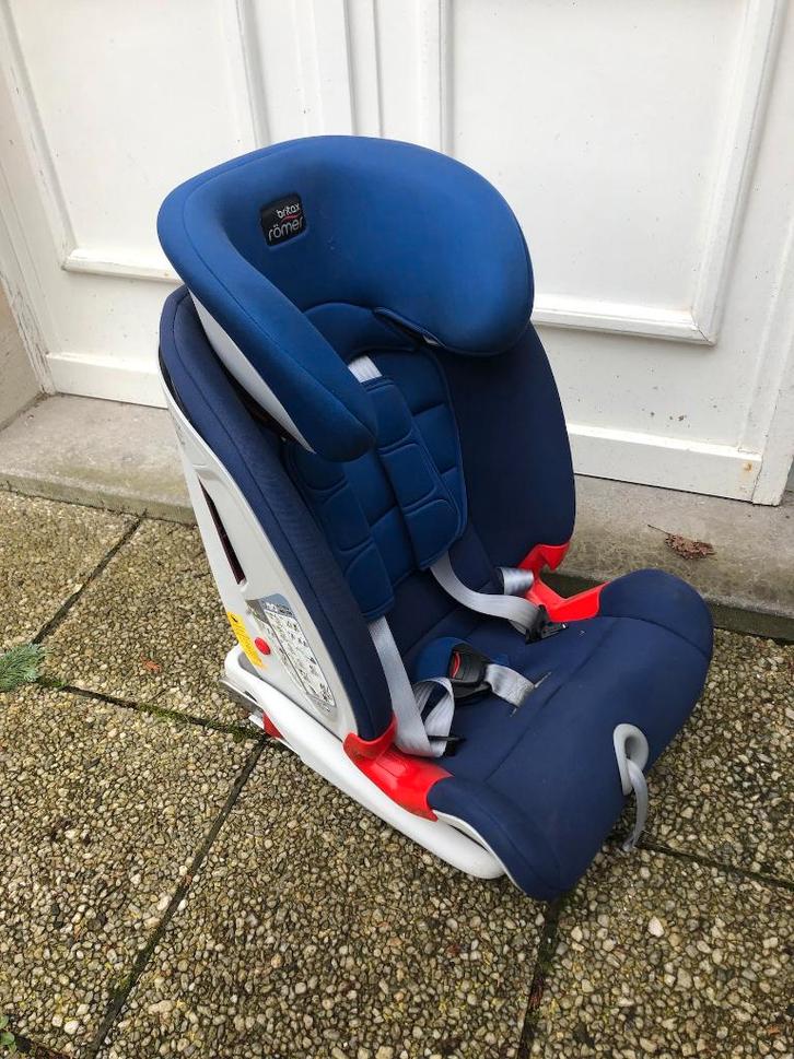 Autostoel Britax Advansafix groep 1/2/3 (Ocean Blue), Enfants & Bébés, Sièges auto, Utilisé, Romer, 9 à 36 kg, Isofix, Dossier amovible
