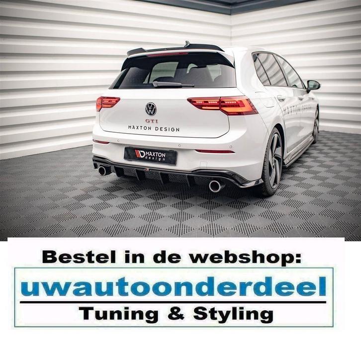Maxton Valance Diffuser Spoiler Geschikt voor Vw Golf 8 GTI, Autos : Divers, Tuning & Styling, Envoi