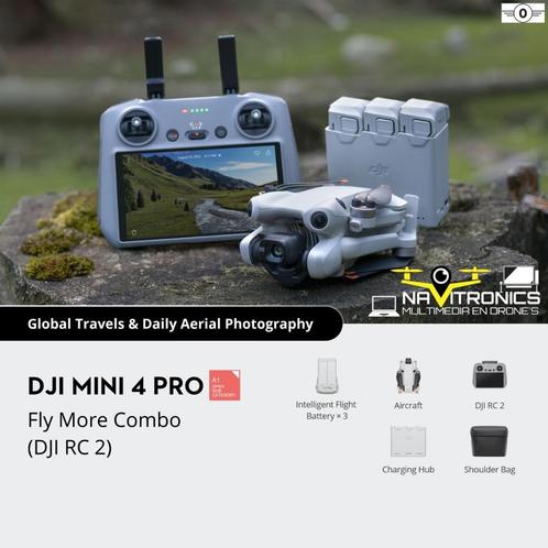 DJI MINI 4 PRO RC2 FLY MORE COMBO (C0), Audio, Tv en Foto, Drones, Nieuw, Drone met camera, Ophalen of Verzenden