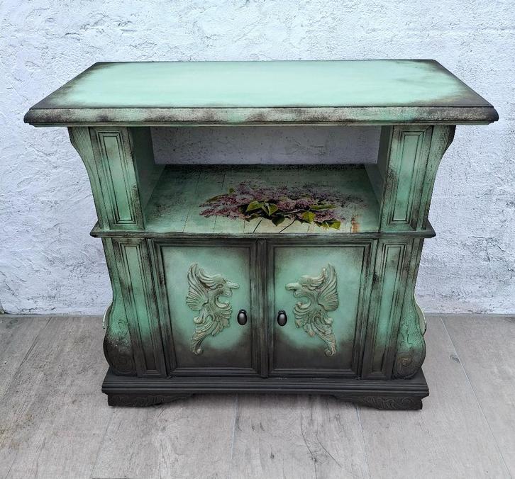 Vintage kastje, Maison & Meubles, Armoires | Commodes, Utilisé, Enlèvement