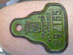 Fietsplaat 1939, Verzamelen, Overige Verzamelen, Ophalen of Verzenden, Zo goed als nieuw