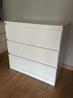 Commode IKEA MALM 80x78, Maison & Meubles, 3 ou 4 tiroirs, 25 à 50 cm, Moins de 100 cm, Comme neuf