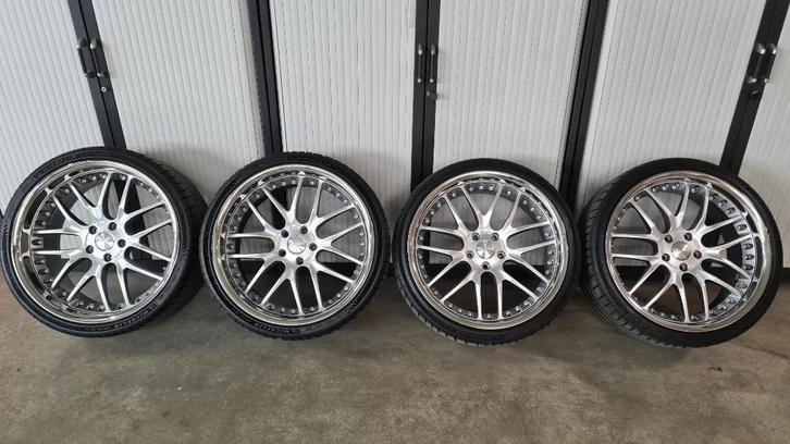Breyton GTR 21" 5x120 BMW 5 6 F10 F11 F06 SUPERCONDITIE, Auto-onderdelen, Banden en Velgen, Banden en Velgen, Zomerbanden, 21 inch