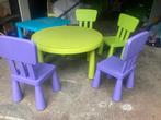 Kinderstoelen en 2 tafels, Ophalen, Gebruikt, Tafel(s) en Stoel(en)