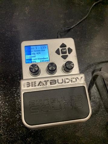 Singular Sound Beatbuddy drummachine in pedaalvorm