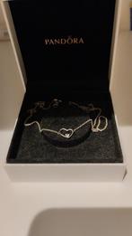 Pandora ketting, Handtassen en Accessoires, Kettingen, Ophalen, Zo goed als nieuw, Zilver