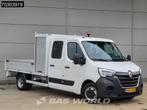 Renault Master 145PK Open Laadbak Dubbel Cabine 3,5t Trekhaa, Auto's, Stof, Gebruikt, Renault, Bedrijf