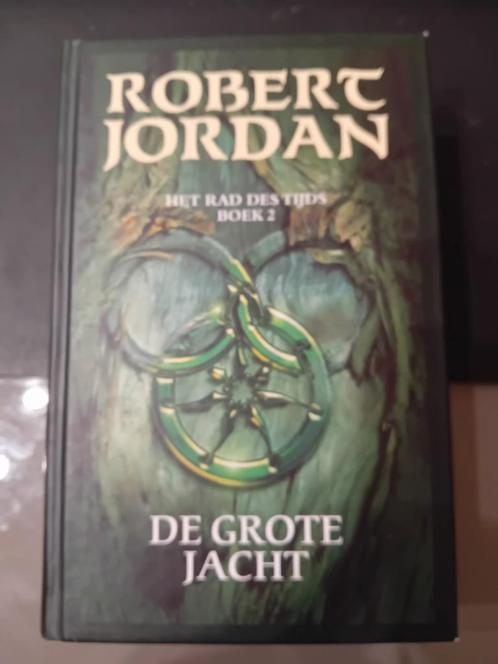 Robert Jordan - De grote jacht (hardcover), Boeken, Fantasy, Zo goed als nieuw, Ophalen of Verzenden