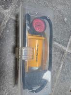 Dunlop voetpomp met manometer, Fietsen en Brommers, Ophalen, Drukmeter, Nieuw