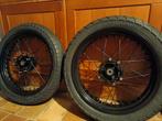 Jantes avec pneus Derbi 17 pouces, Motos, Enlèvement