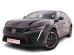 PEUGEOT 408 1.2 T 130 EAT8 GT + GPS + LED + ALU18, Auto's, Peugeot, Automaat, Overige modellen, Zwart, Stadsauto