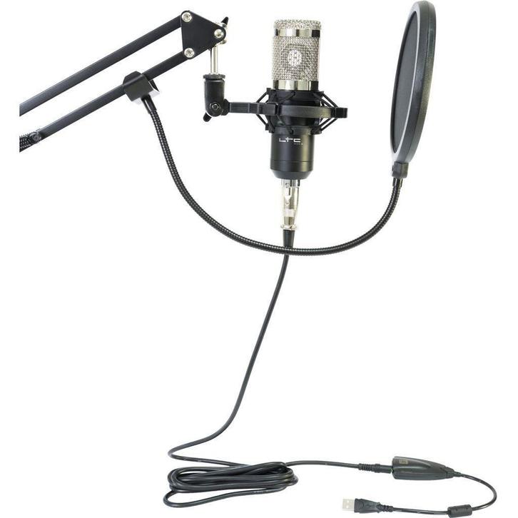 Usb Condensator microfoon set Opname.Steaming. Podcast, Muziek en Instrumenten, Microfoons, Nieuw, Overige typen, Ophalen of Verzenden