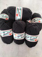 Bol wol Lana Delri roma zwart (8 ballen)., Ophalen of Verzenden