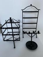 Sieradenrekjes - 3 stuks voor €25, Handtassen en Accessoires, Oorbellen, Ophalen, Zwart