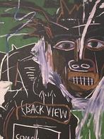 Jean Michel Basquiat: lithografie 50 bij 70 cm ingelijst, Antiek en Kunst, Ophalen of Verzenden