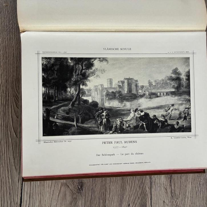 PAYSAGES ET CHASSES DE PIERRE PAUL RUBENS, Antiek en Kunst, Antiek | Boeken en Manuscripten, Ophalen of Verzenden