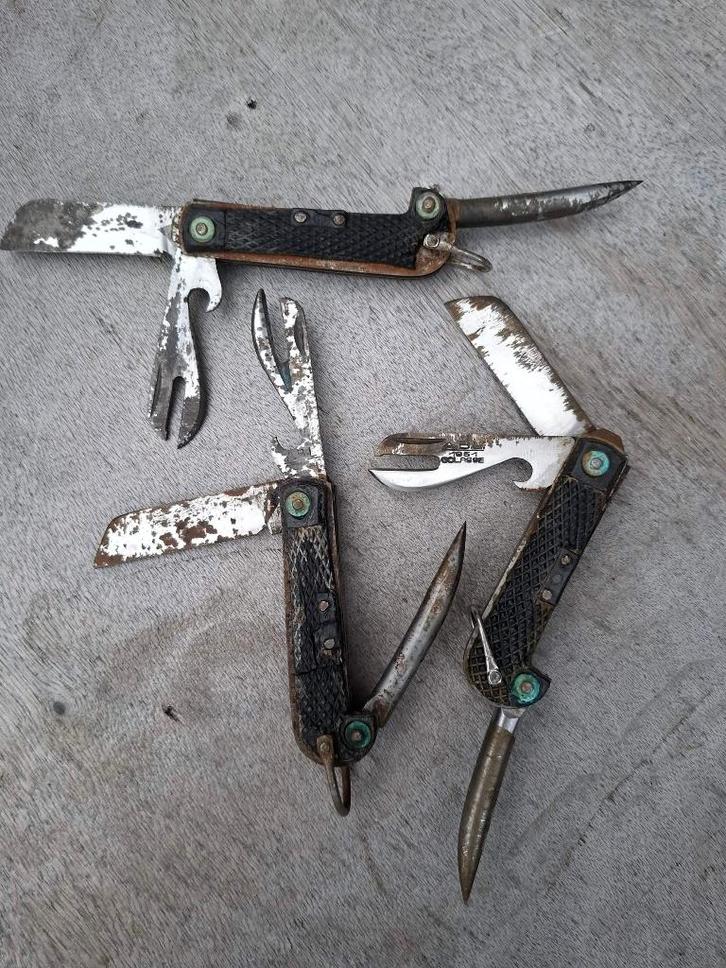 Lot zakmessen canif ABL Coulasse 1951, Verzamelen, Militaria | Algemeen, Landmacht, Mes of Dolk, Verzenden