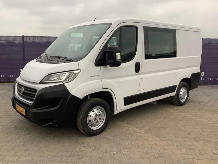 2019 - Fiat - Ducato - 30 2.3 MJ L1H1 DC - Bedrijfswagen, Auto's, Bestelwagens en Lichte vracht, Bedrijf, Fiat, Overige brandstoffen