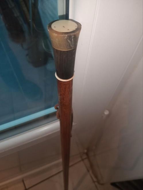 Antieke wandelstok met hoornpommel, Diversen, Wandelstokken