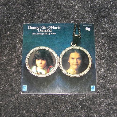LP Donnie & Marie Osmond “ I’m leaving it all up to you ”, Cd's en Dvd's, Vinyl | Overige Vinyl, Ophalen of Verzenden