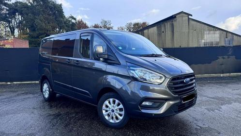 Ford transit Custom 2.0 Tdci dubbel Cabine, Auto's, Ford, Particulier, Transit, ABS, Adaptieve lichten, Airbags, Airconditioning