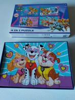 Paw Patrol 4 in 1 Nickledon puzzel 2.50 €, Enlèvement ou Envoi, Comme neuf
