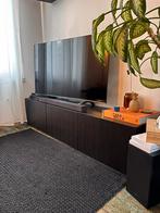 Tv meubel Besta zwart, Huis en Inrichting, Kasten |Televisiemeubels, Ophalen, Zo goed als nieuw