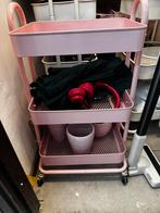 Roze trolley kar ( 3 stuks ), Ophalen, Zo goed als nieuw