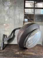 vintage wandlamp space age ufo lamp buitenlamp lantaarn, Antiek en Kunst, Ophalen
