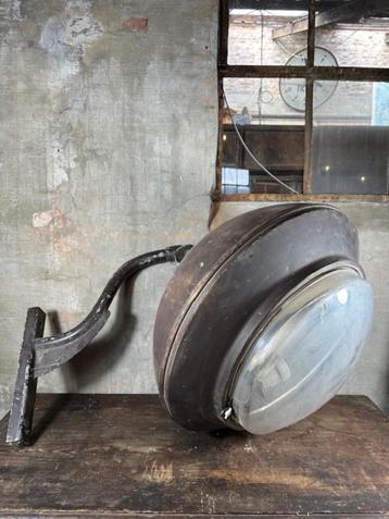 vintage wandlamp space age ufo lamp buitenlamp lantaarn beschikbaar voor biedingen