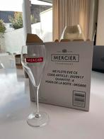 6 Champagne glazen Mercier nieuw!, Verzamelen, Glas en Drinkglazen, Nieuw, Ophalen