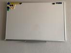 Magnetisch White Board met stiftenhouder en magneten, Magneetbord, Zo goed als nieuw, Ophalen