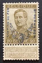 1915 SPOORWEGEN (TR50A) MH. Gom.N 112., Postzegels en Munten, Orginele gom, Ophalen of Verzenden, Postfris, Treinen