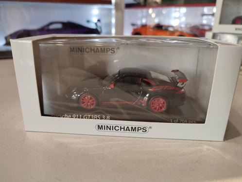 Porsche 997 911 GT3 RS 1/43 Minichamps, Hobby en Vrije tijd, Modelauto's | 1:43, Zo goed als nieuw, Auto, MiniChamps, Ophalen of Verzenden