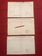 LOT 3x Stad Aalst 1864 Verandering woonplaats, Ophalen of Verzenden