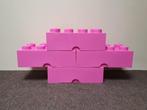 Lego Duplo: 4 roze opbergdozen ca. 50 cm, Kinderen en Baby's, Speelgoed | Duplo en Lego, Ophalen of Verzenden, Gebruikt, Duplo