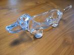 Kristal Teckel 1960 ( Vannes le Chatel, France) lengte 26 cm, Ophalen