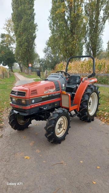 Minitractor mitsubishi 28pk 4cil 4x4 servo TOPPER beschikbaar voor biedingen