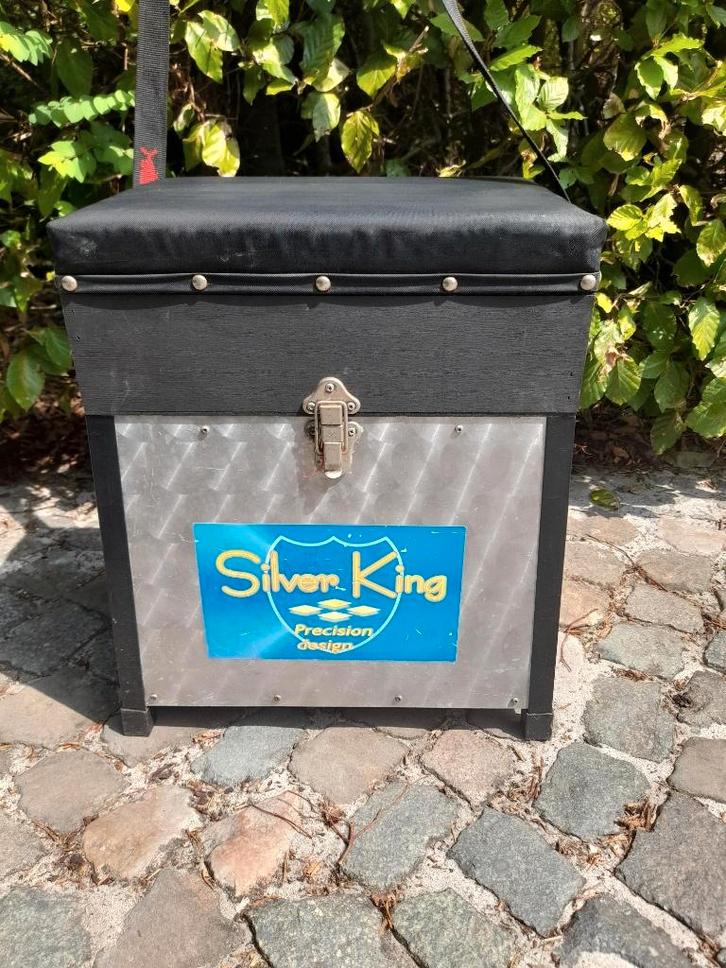 Visbak junior Silver King als NIEUW, Watersport en Boten, Hengelsport | Algemeen, Zo goed als nieuw, Koffer of Tas, Ophalen
