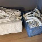 Grote witte partytent 4x3 met zijwanden, Jardin & Terrasse, Tonnelles, Tente de réception, 4 à 6 mètres, Utilisé, 2 mètres ou plus